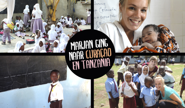 Marjan ging naar Curaçao en Tanzania 