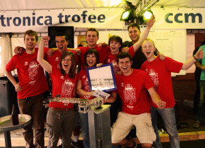 Bierrobot winnaars Hogeschool Rotterdam