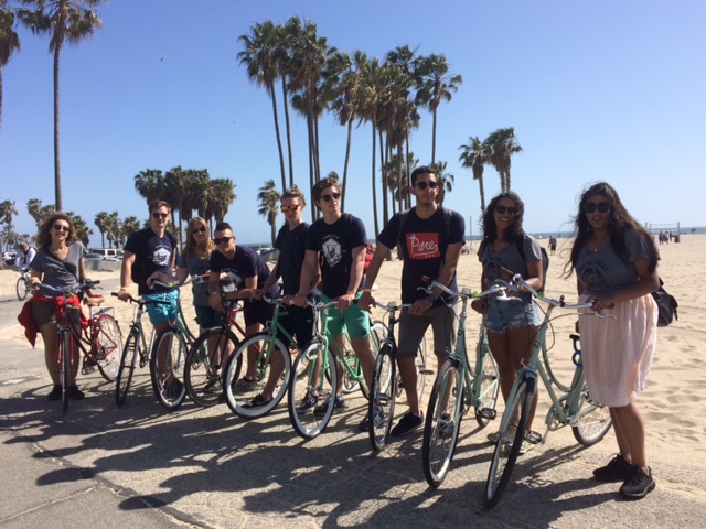 Studenten bezoeken Los Angeles voor project Bike Economy