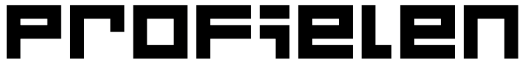 Zwart logo Profielen