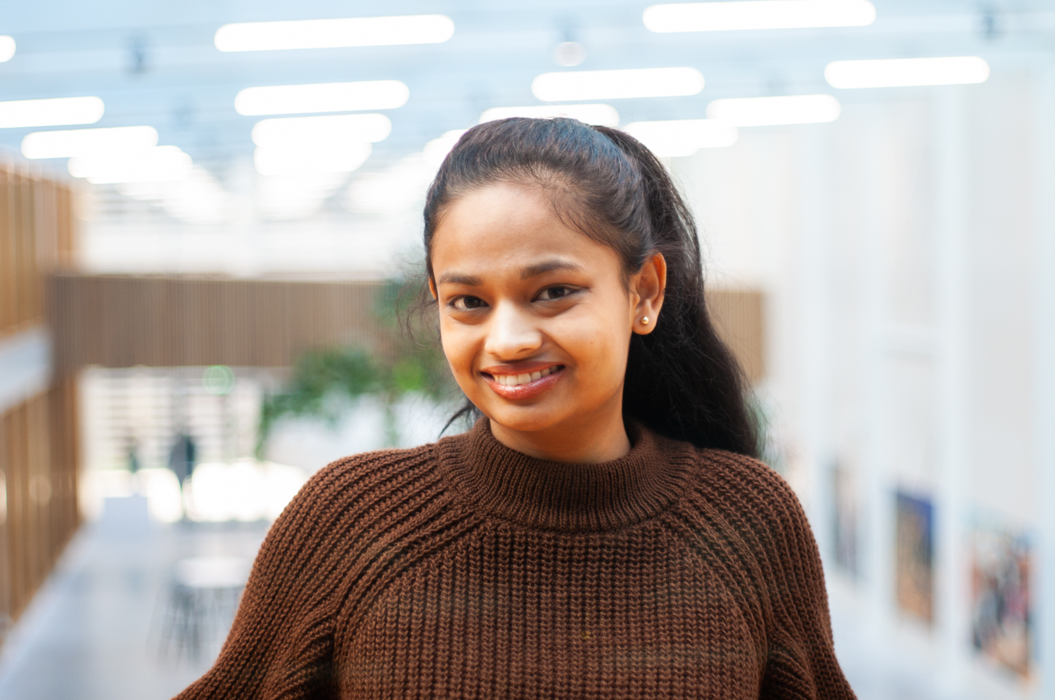 Portret van Faraisa die Miss India Holland 2019 wil worden voor Humans of HR