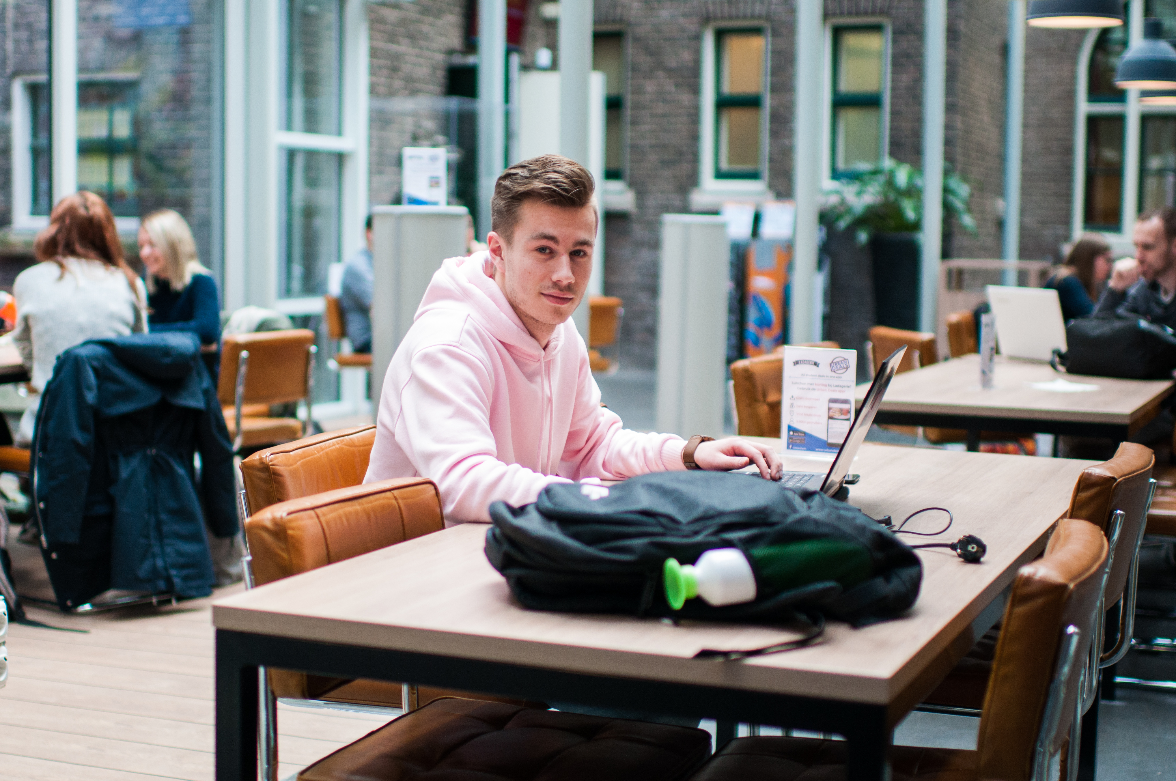 Humans of HR portret van Sjoerd, student industrieel product ontwerpen