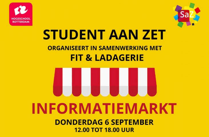 Poster van de informatiemarkt 